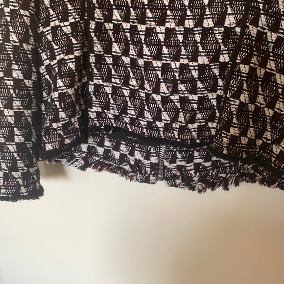 IRO ‘Kamber’ Tweed leather trim Jacket - Picture 6 of 7